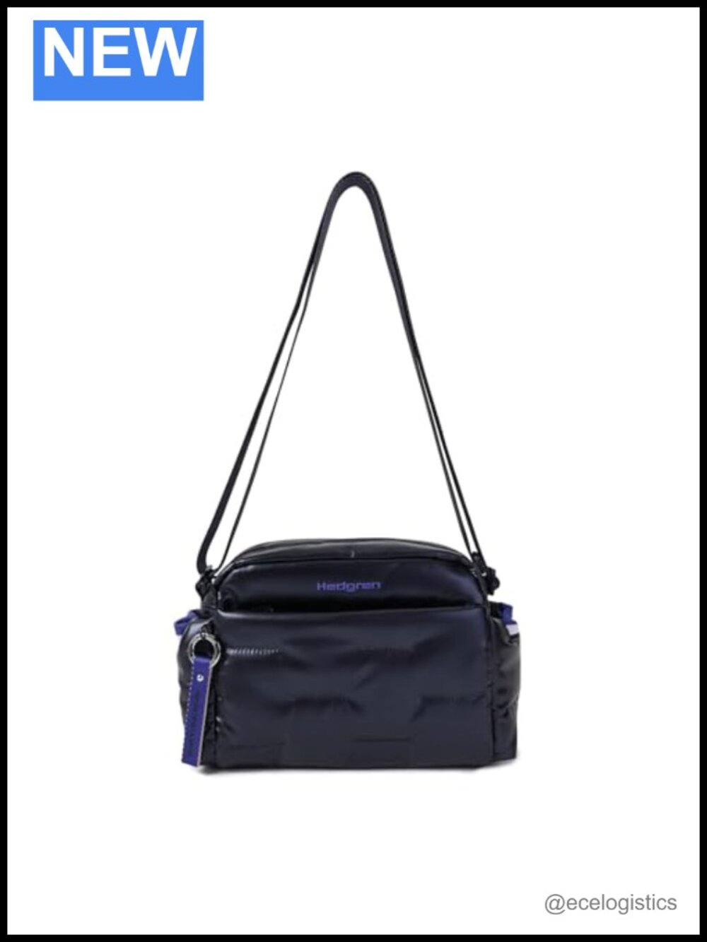 Hedgren Cozy Quilted Puffer Shoulder Bag with Zipper